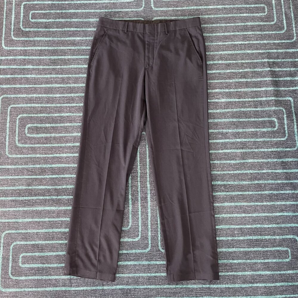 Cintas Men's Navy Blue Casual Uniform Dress Pants